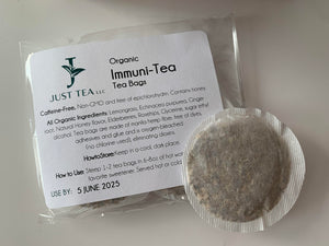Tea Sampler - 25 count organic tea bags assorted