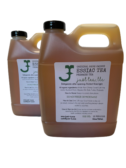Essiac Tea Premade 32oz Quart – Just Tea, LLC