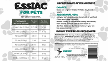Essiac tea for Pets - 16oz premade tea (unconcentrated)