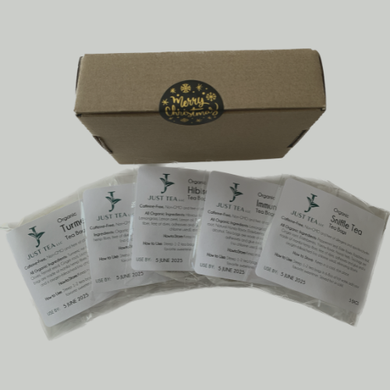 Tea Sampler - 25 count organic tea bags assorted